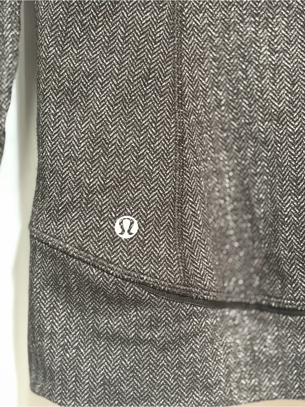 Lululemon Think Fast Pullover Herringbone - Picture 9 of 9